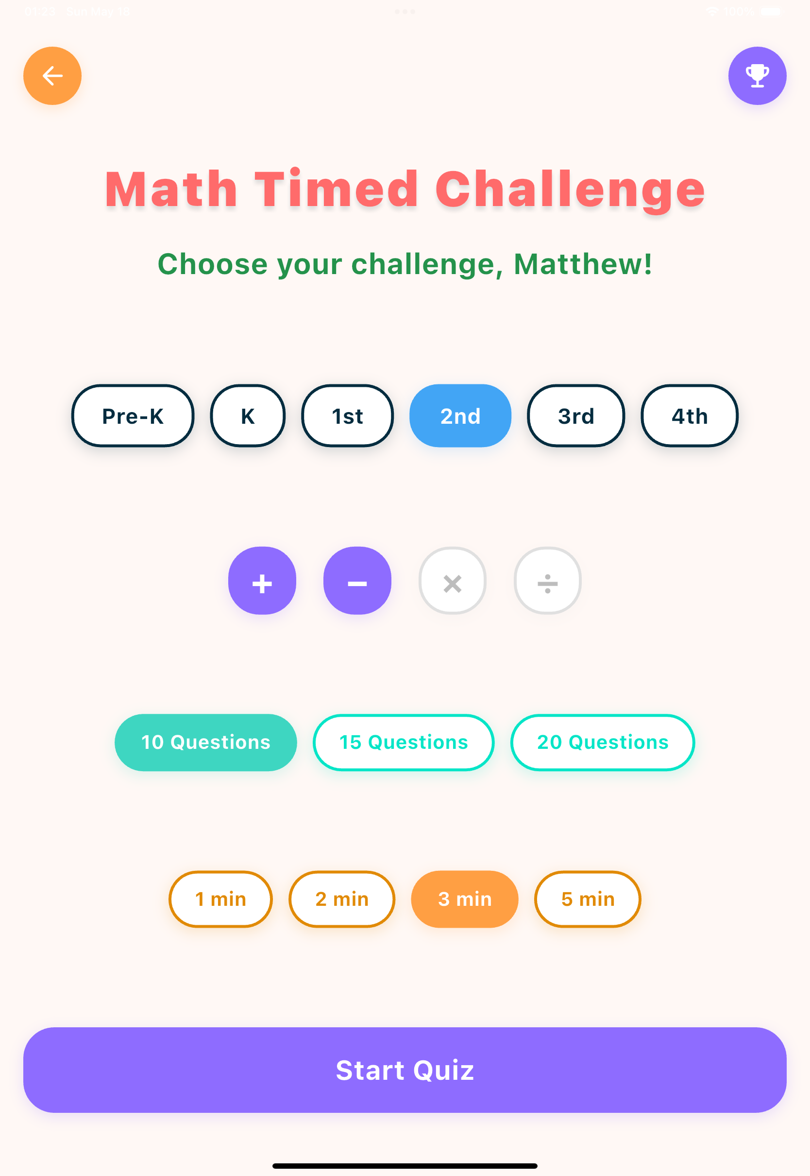 Math Challenge